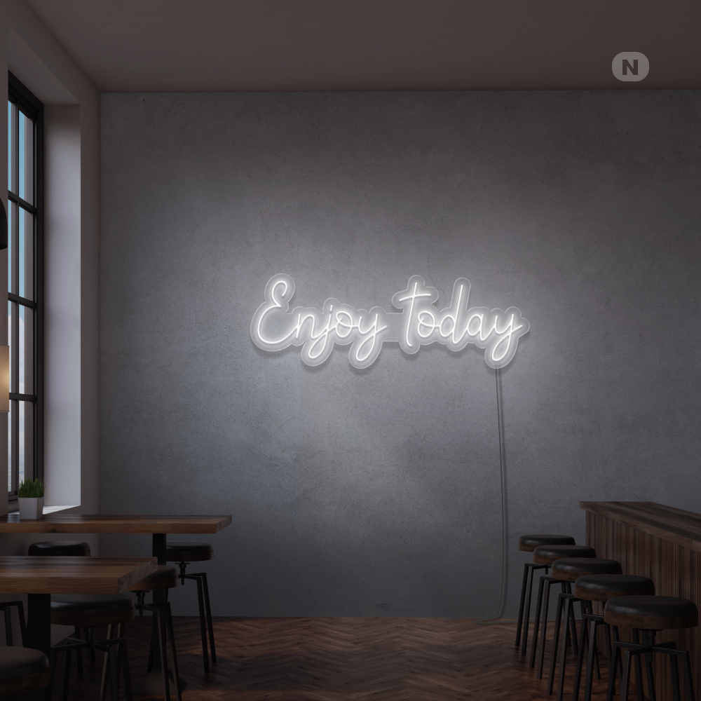 Neon Verlichting Enjoy today