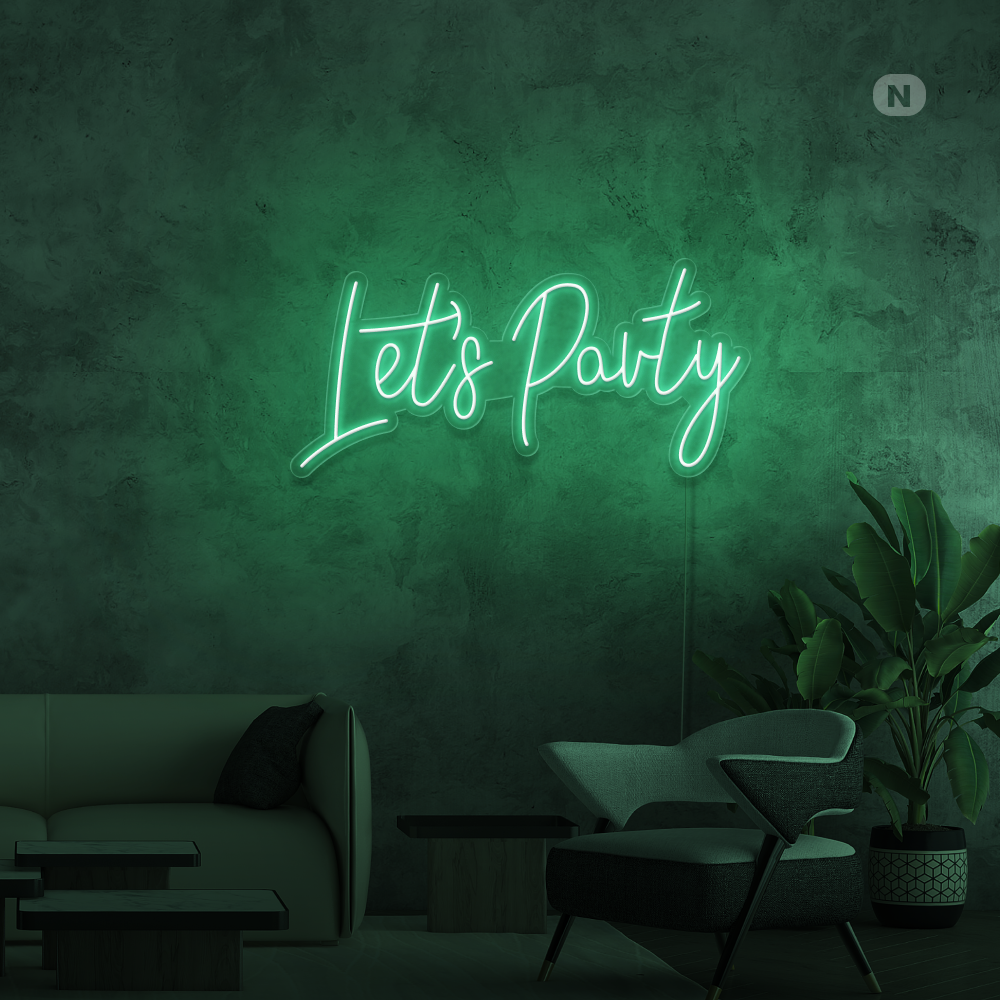 Neon Verlichting Let's Party