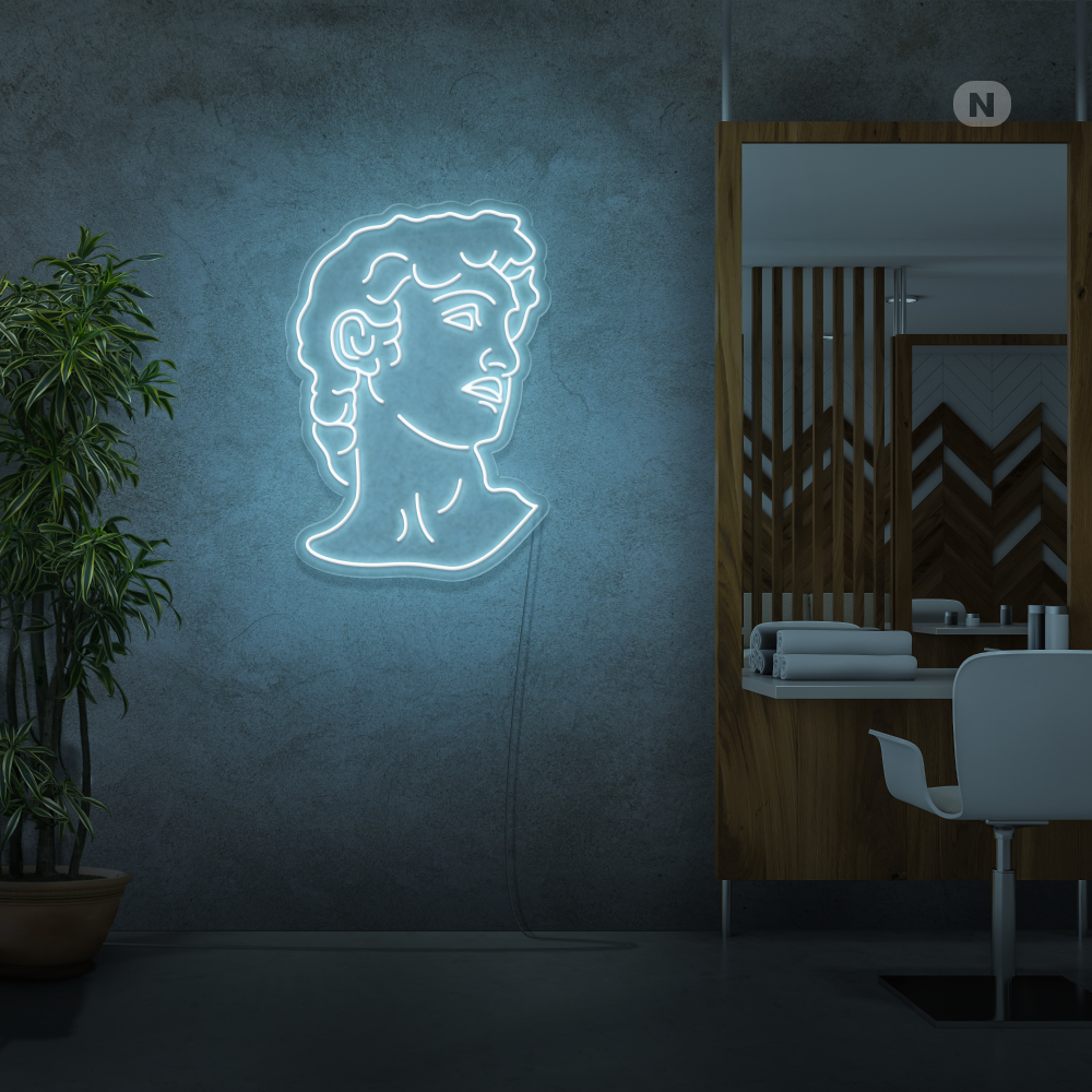 Neon Verlichting Michelangelo's David