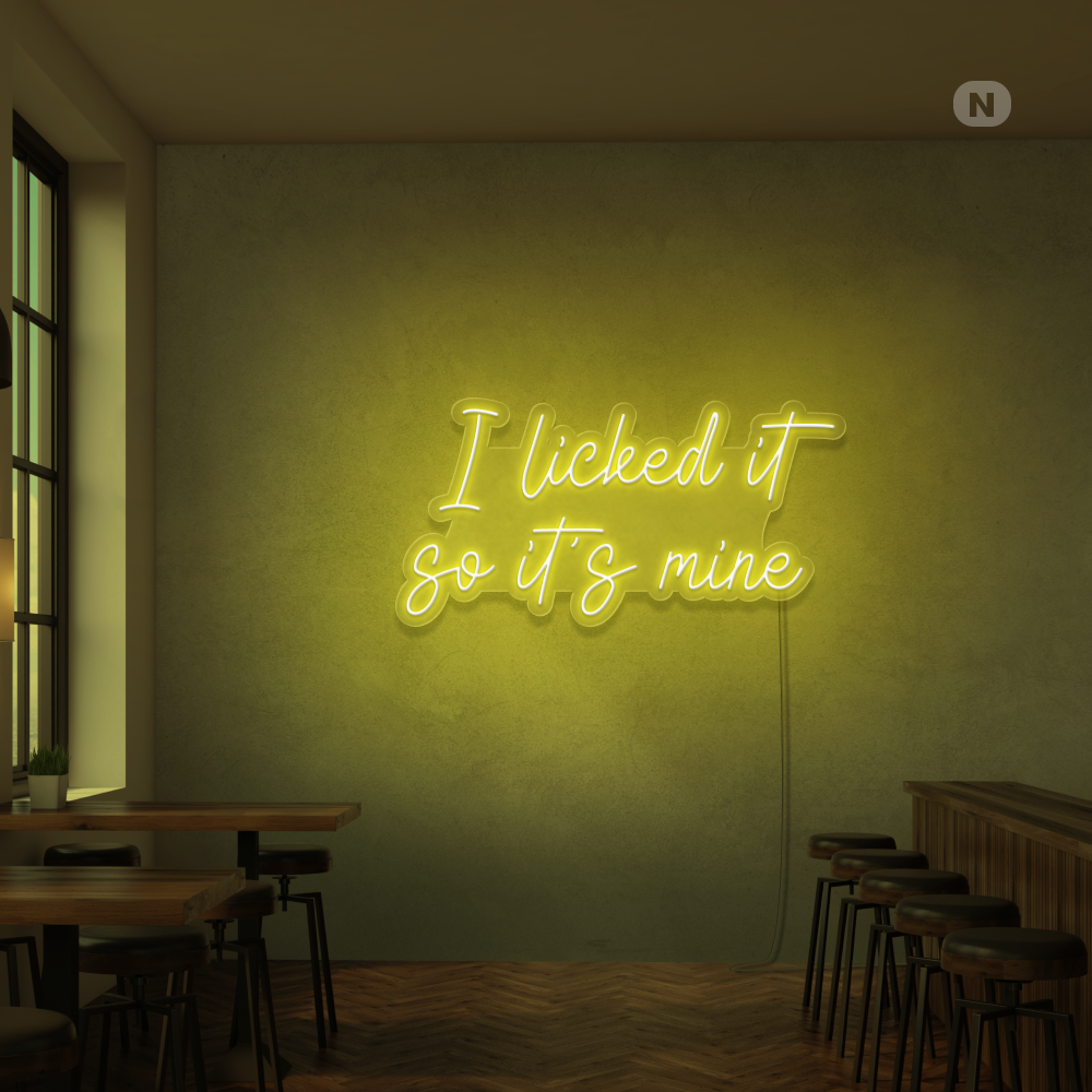 Neon Verlichting I Liked it so its mine