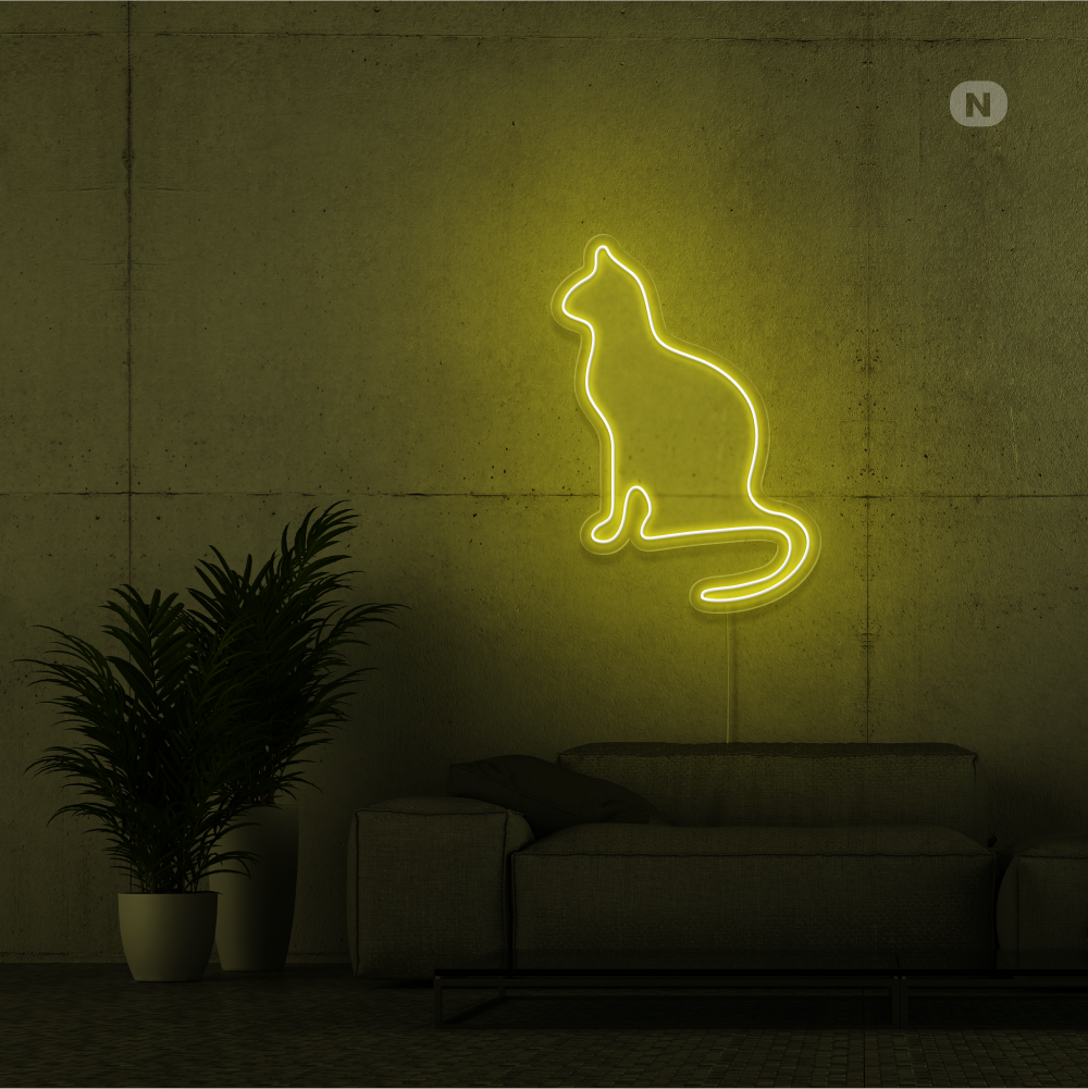 Neon Verlichting Kat