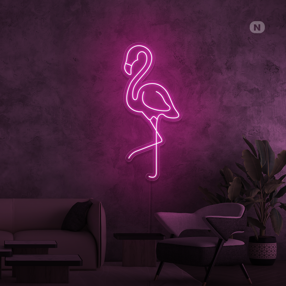 Neon Verlichting Flamingo