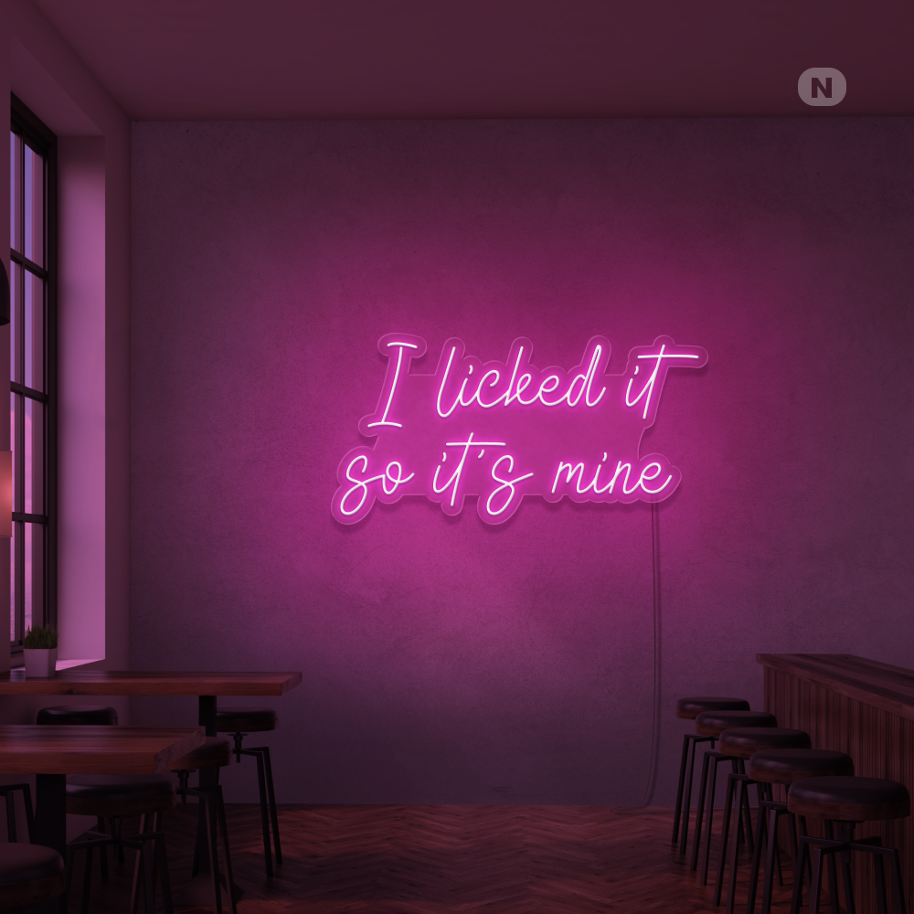 Neon Verlichting I Liked it so its mine