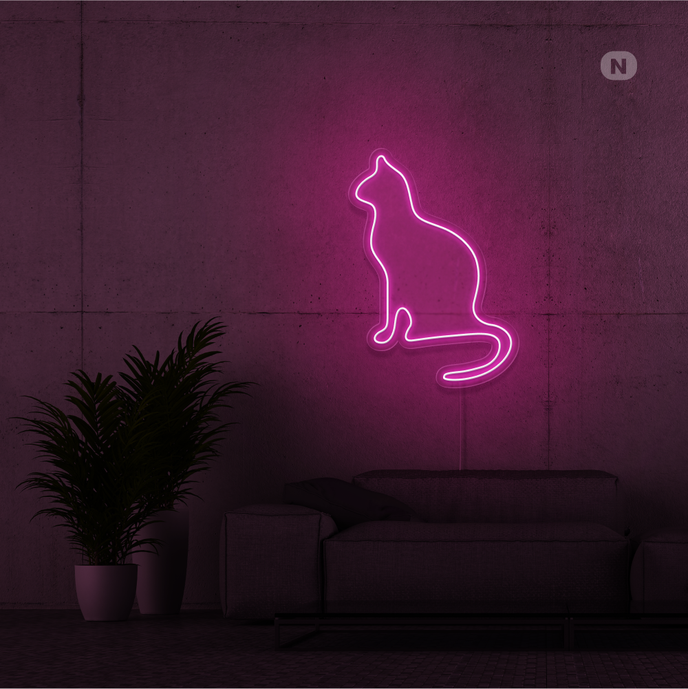 Neon Verlichting Kat