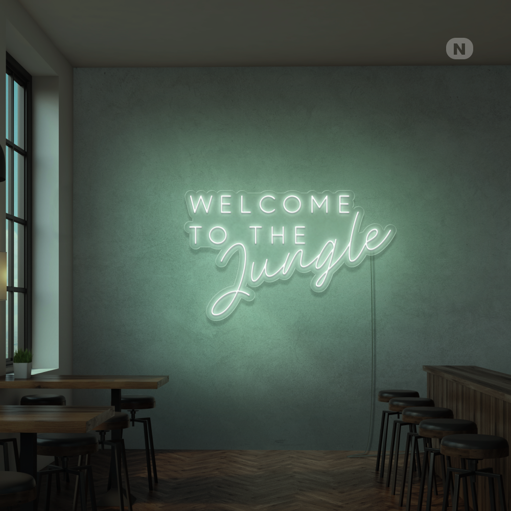 Neon Verlichting Welcome to the Jungle