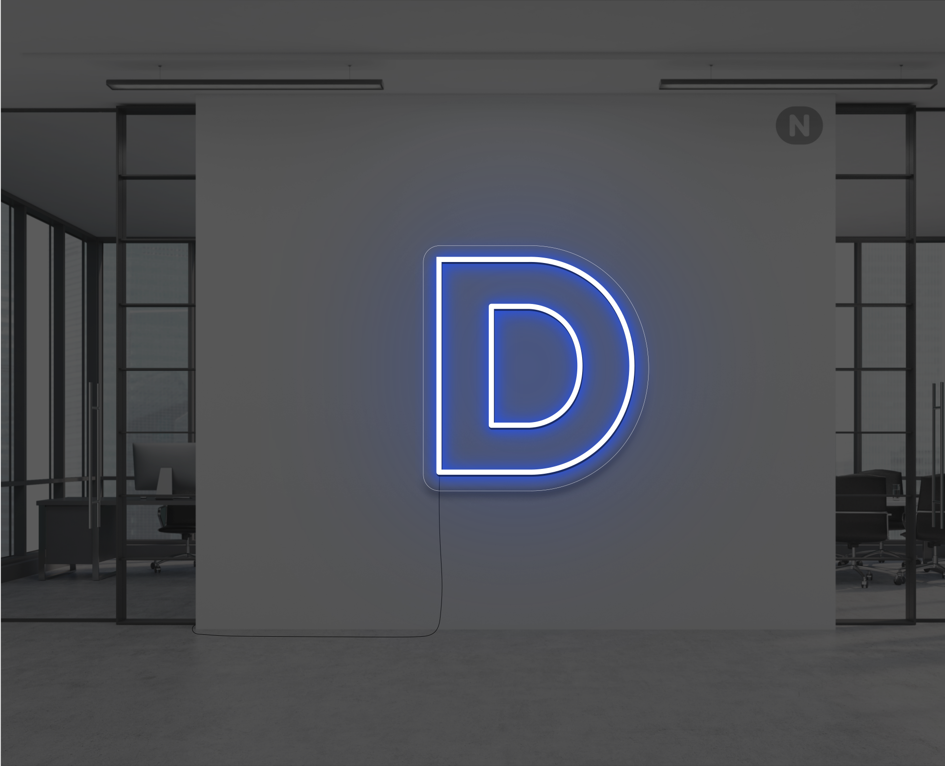 neon-letter-d-blauw