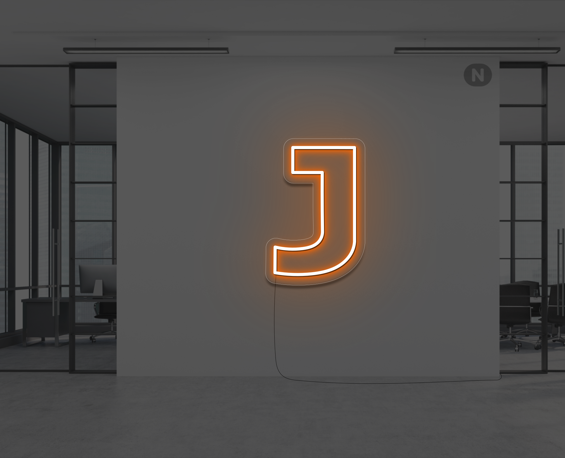 neon-letter-j-oranje