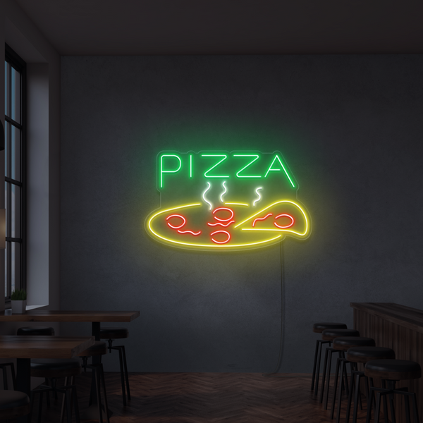 Neon Verlichting Pizza