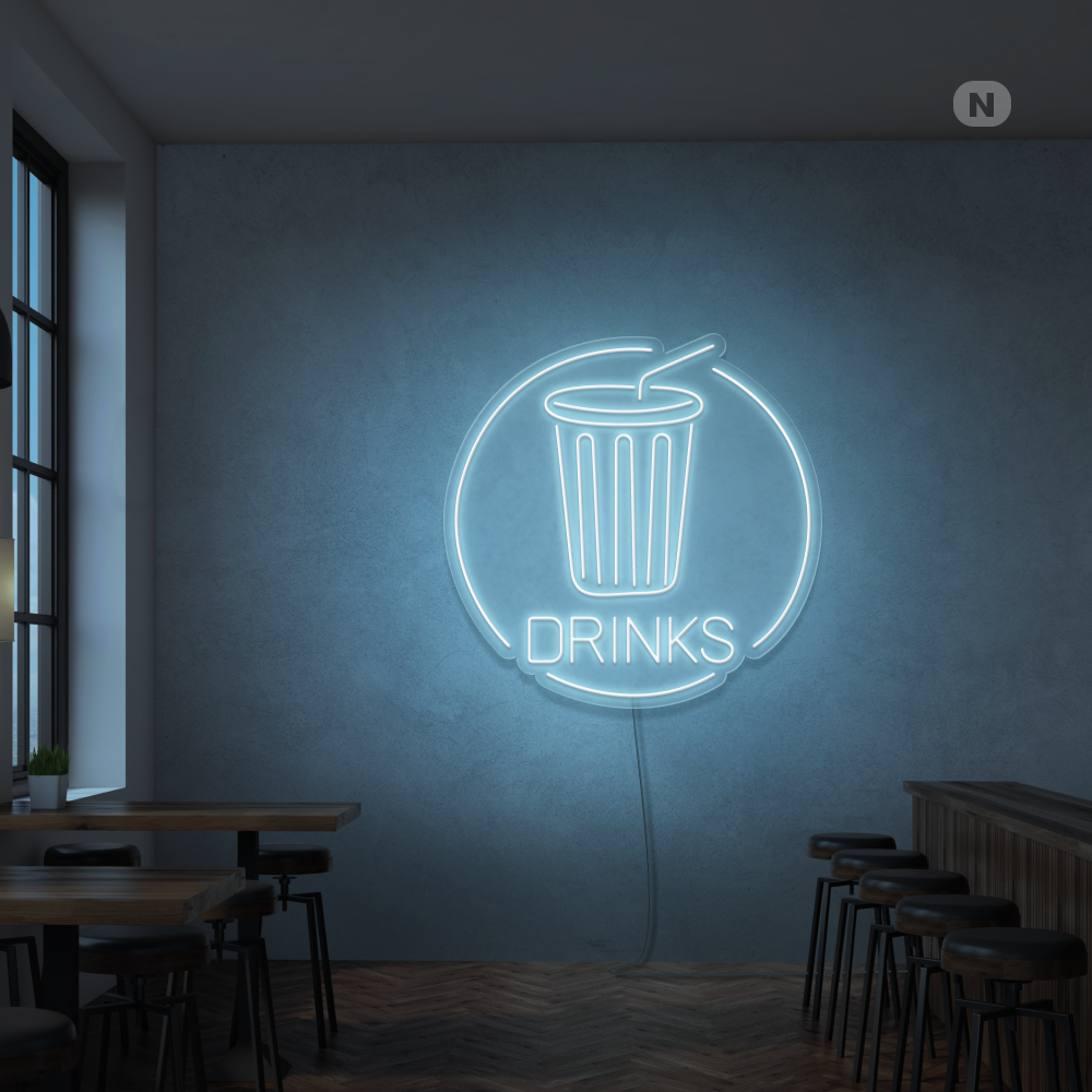 Neon verlichting Drinks