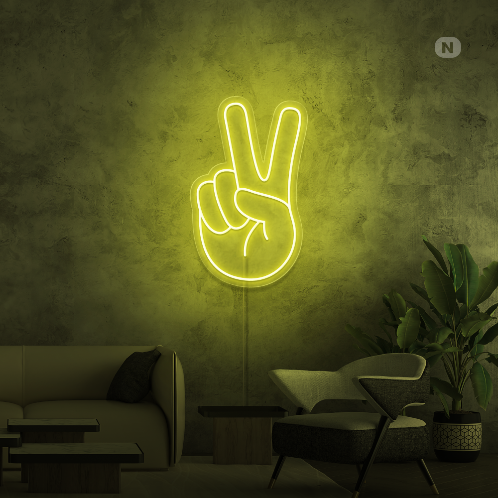 Neon Verlichting Peace