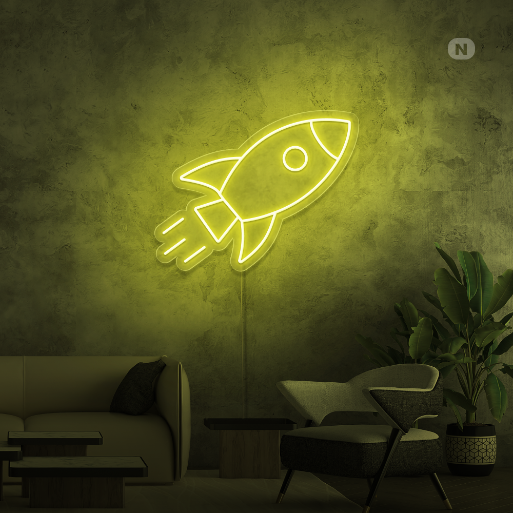 Neon rocket yellow
