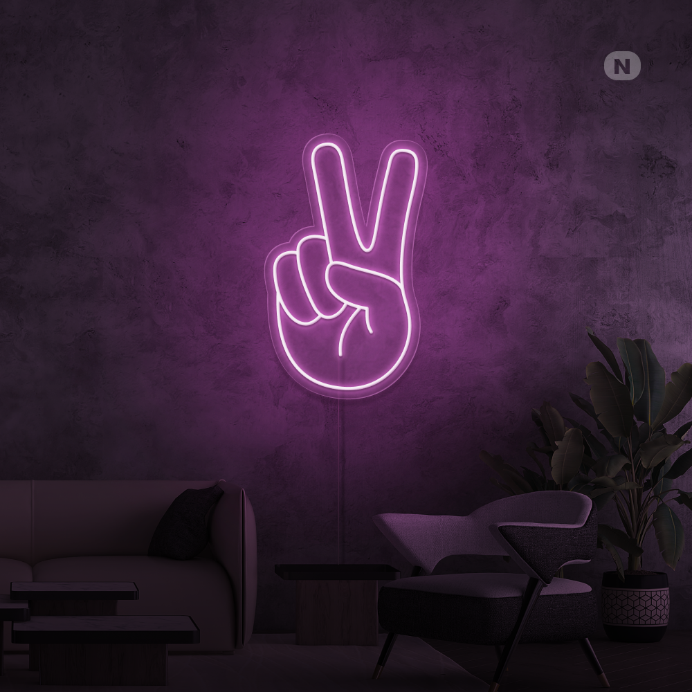 Neon Verlichting Peace