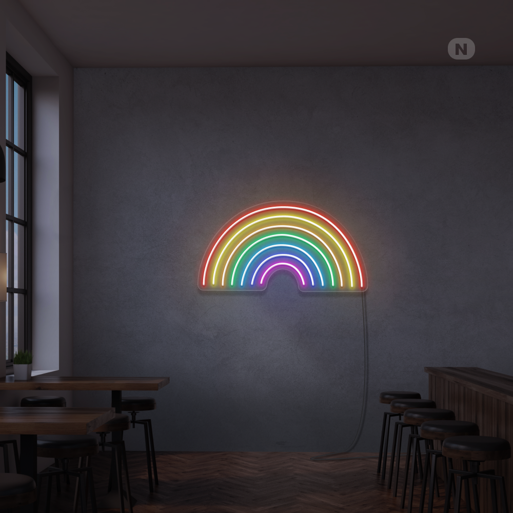 Toilet neon sign