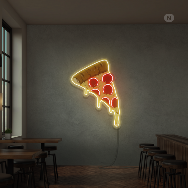 Neon Verlichting Pizza