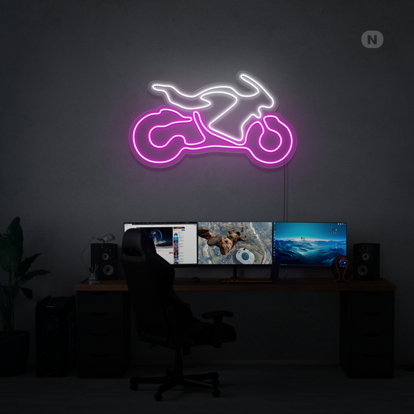 Neon Verlichting Sportfiets