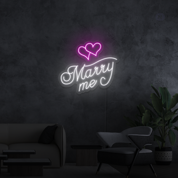 Neon Verlichting Marry me