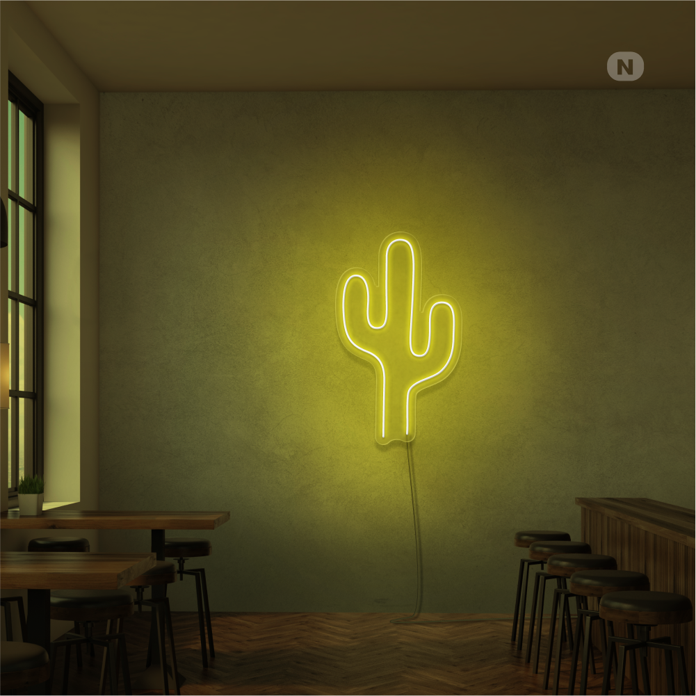 Neon Verlichting Cactus