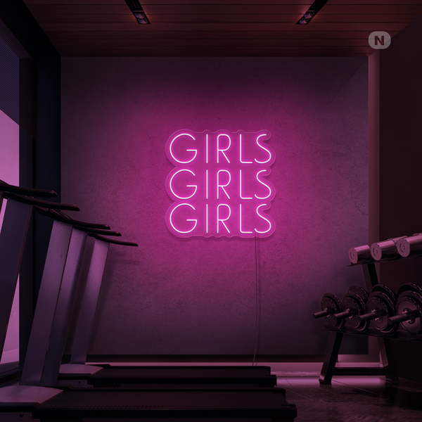 Neon Verlichting Girls Girls Girls 48cm