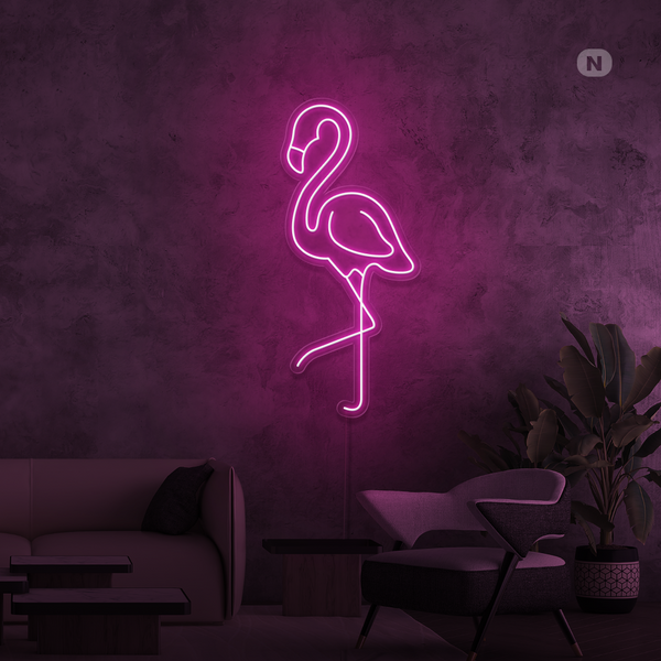 Neon Verlichting Flamingo