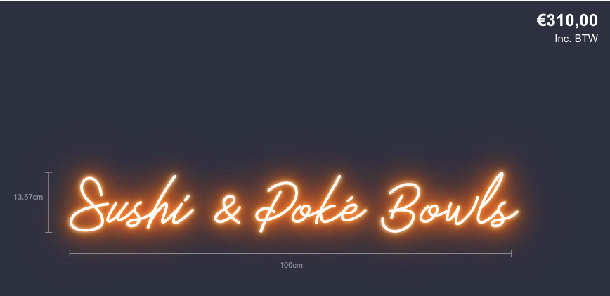 Custom Neon Verlichting