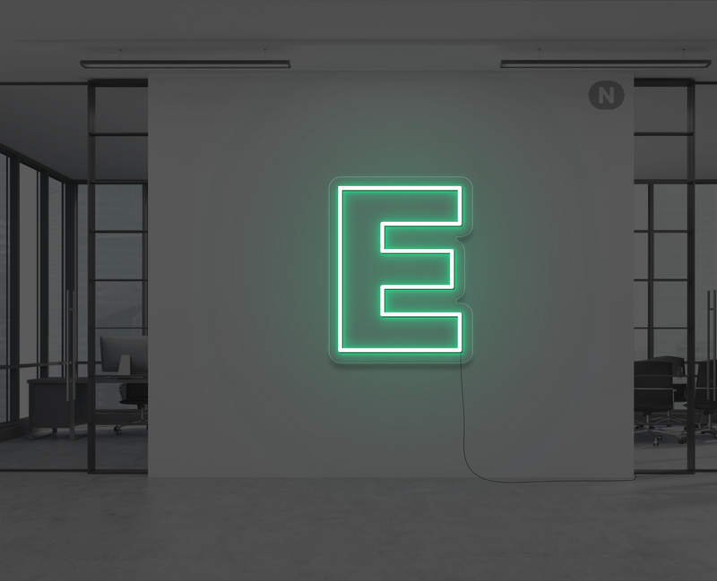 neon-letter-e-groen