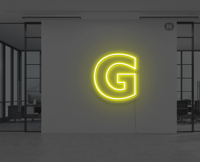 neon-letter-g-geel