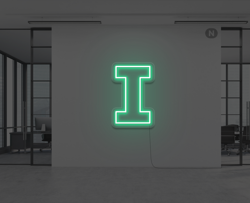 neon-letter-i-groen