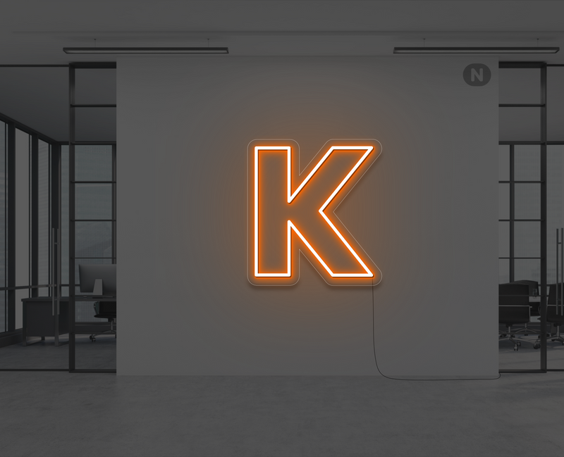 neon-letter-k-oranje