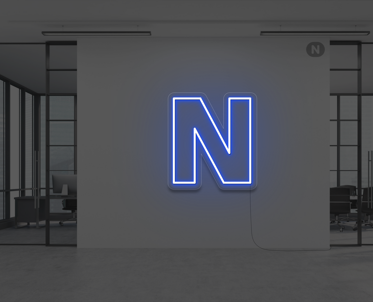 Toilet neon sign