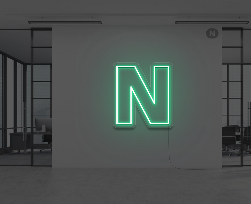 neon-letter-n-groen