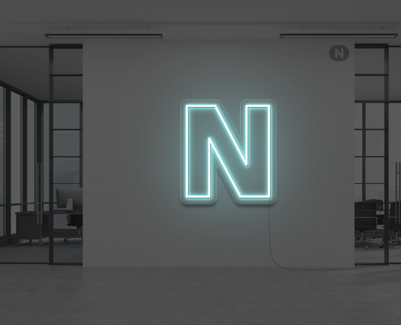 neon-letter-n-ijsblauw