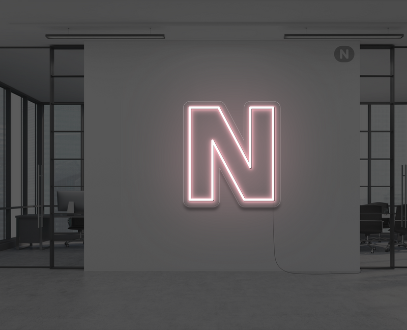 neon-letter-n-lichtroze
