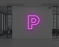 neon-letter-p-roze