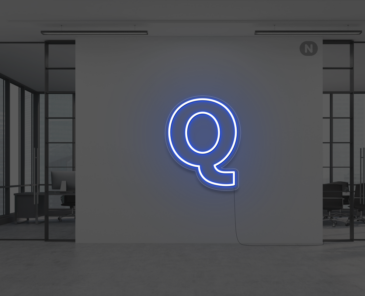 Toilet neon sign