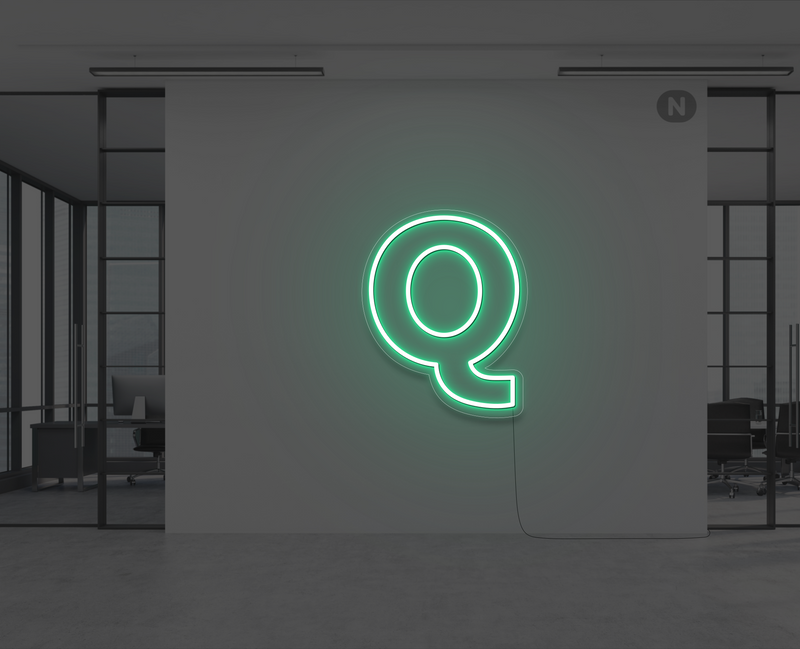 neon-letter-q-groen