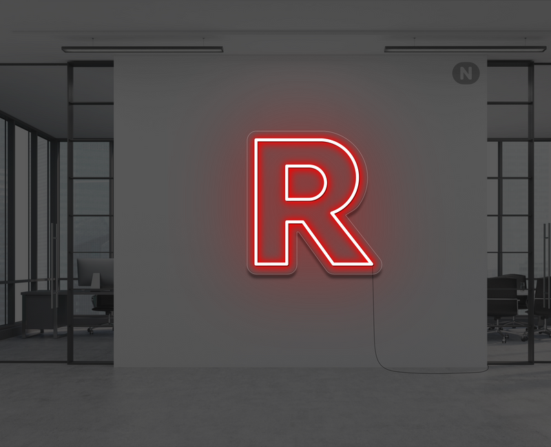 neon-letter-r-rood