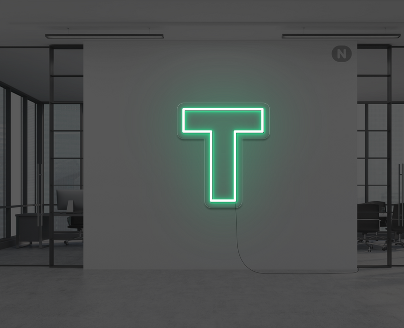 neon-letter-t-groen