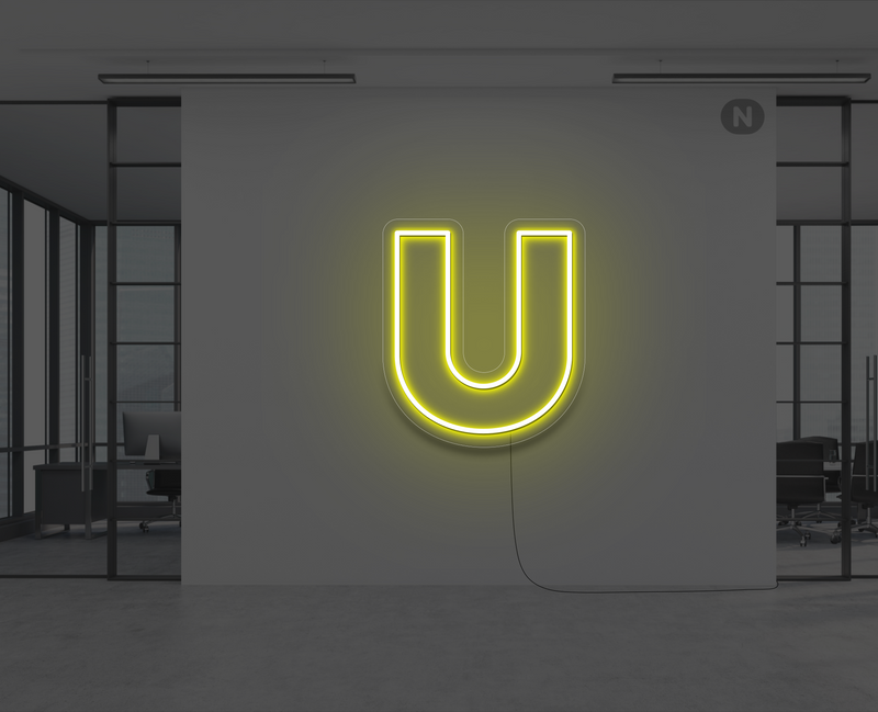 neon-letter-u-geel