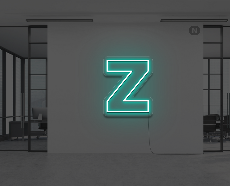 neon-letter-z-turquoise
