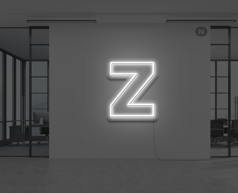neon-letter-z-wit