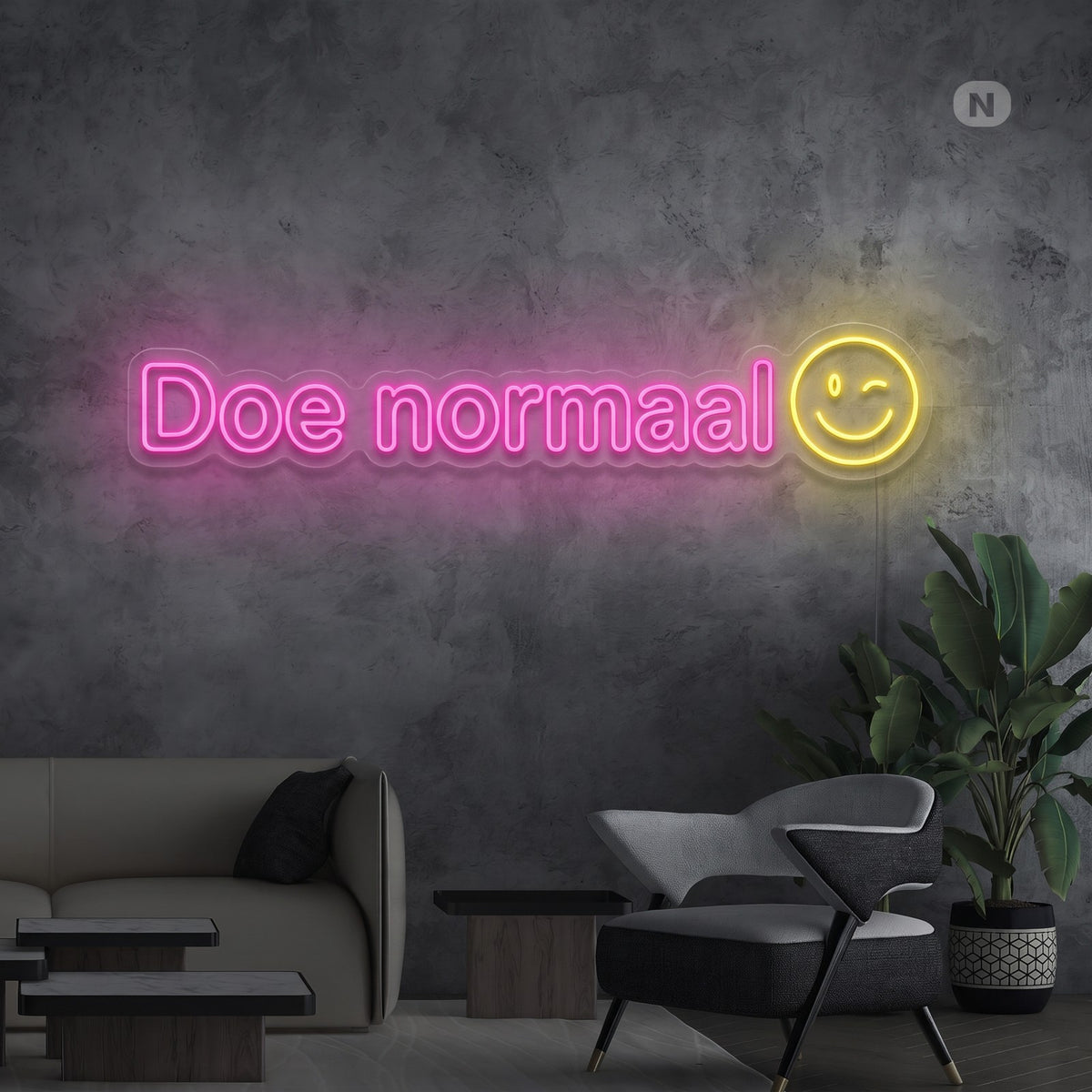 Toilet neon sign