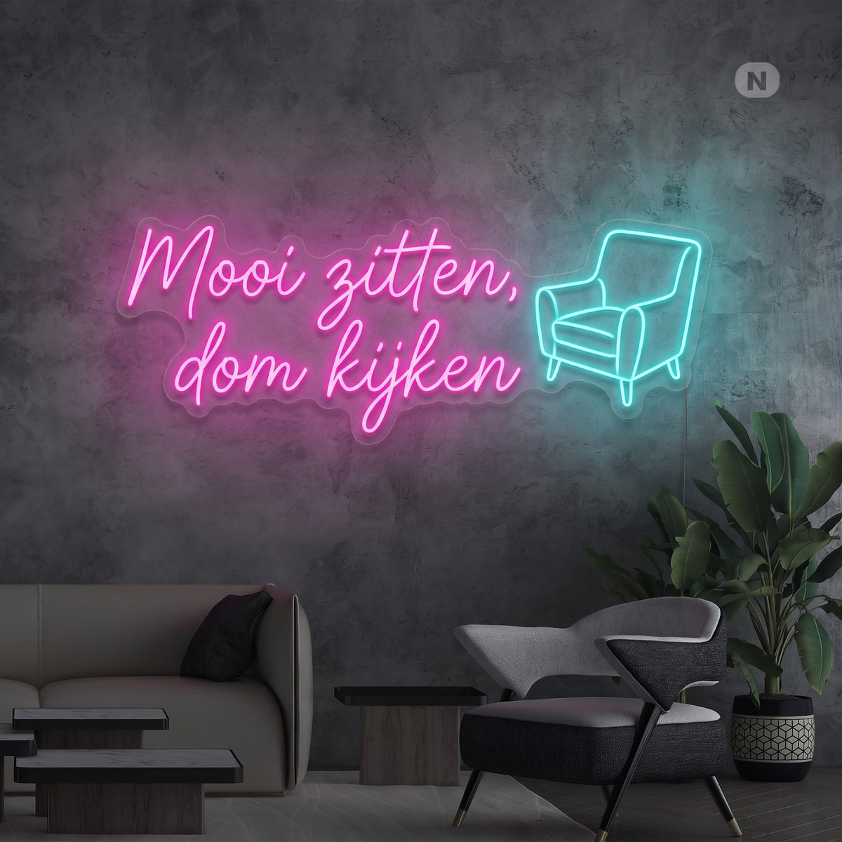 Toilet neon sign