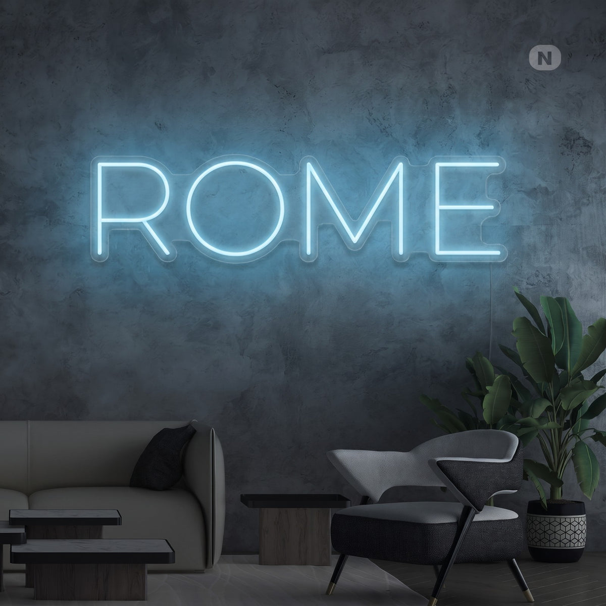 Toilet neon sign