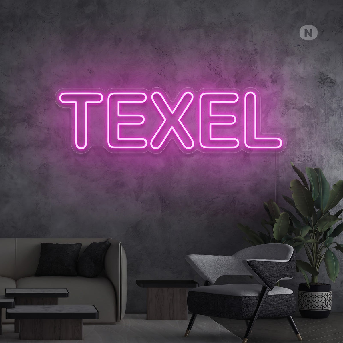 Toilet neon sign