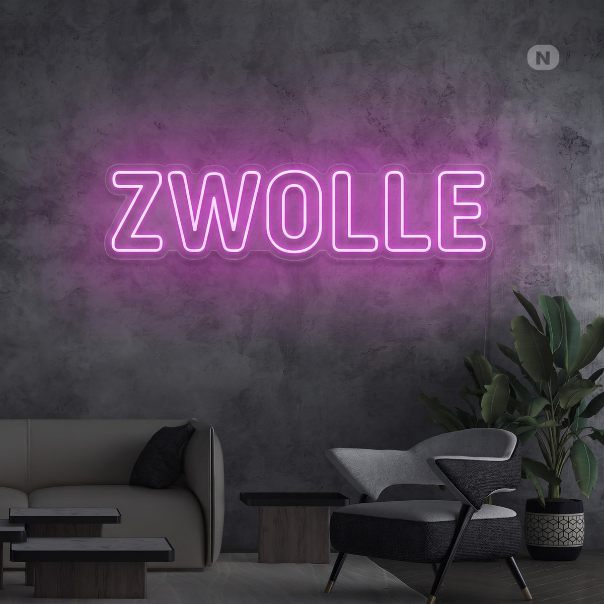 Toilet neon sign