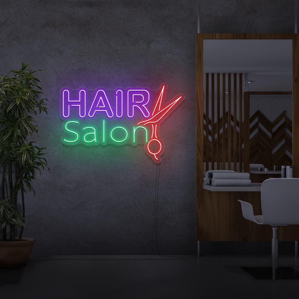 Toilet neon sign