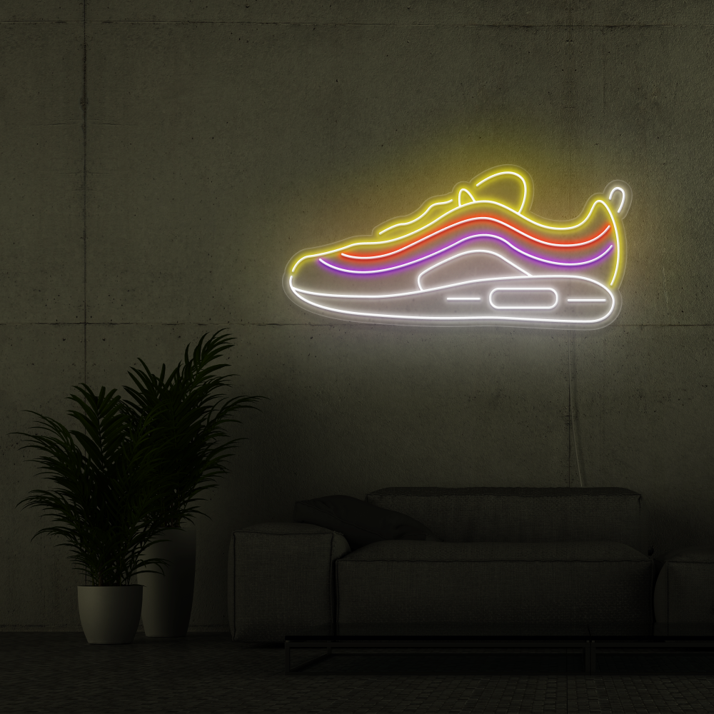 Toilet neon sign