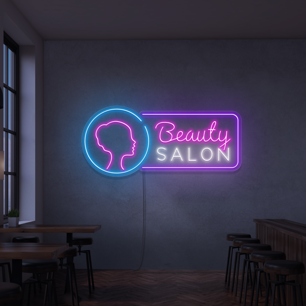 Toilet neon sign