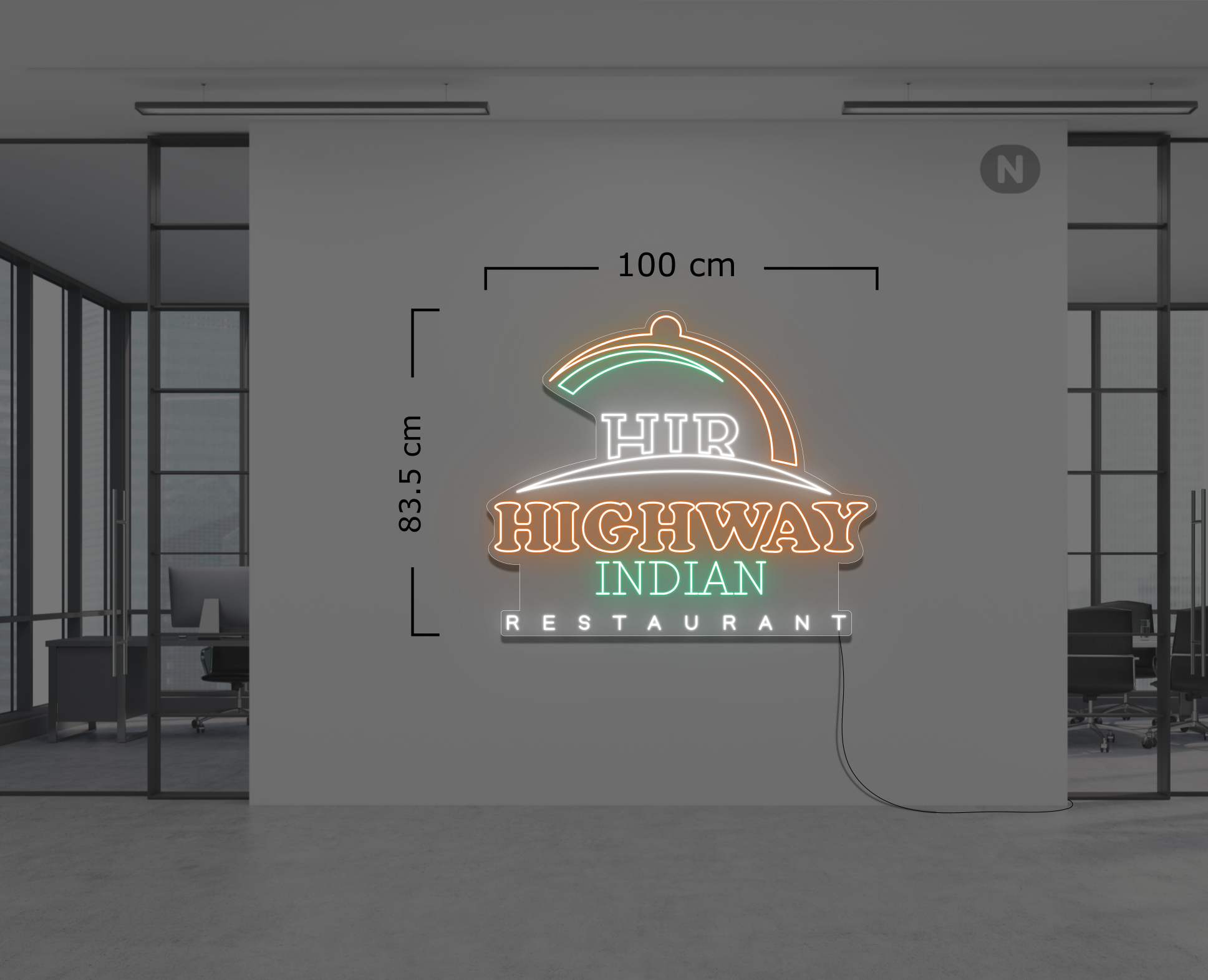 Highwayrestaurant x Neonsfeer