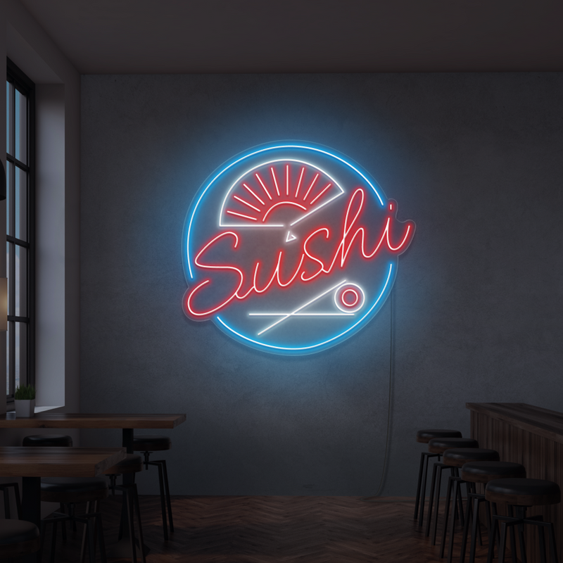 Neon Verlichting Sushi